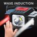 New Wave Sensor LED Cross-Border Head-Mounted Flashlight Outdoor Portable Home Night Running Fishing Headlamp_voghion.com