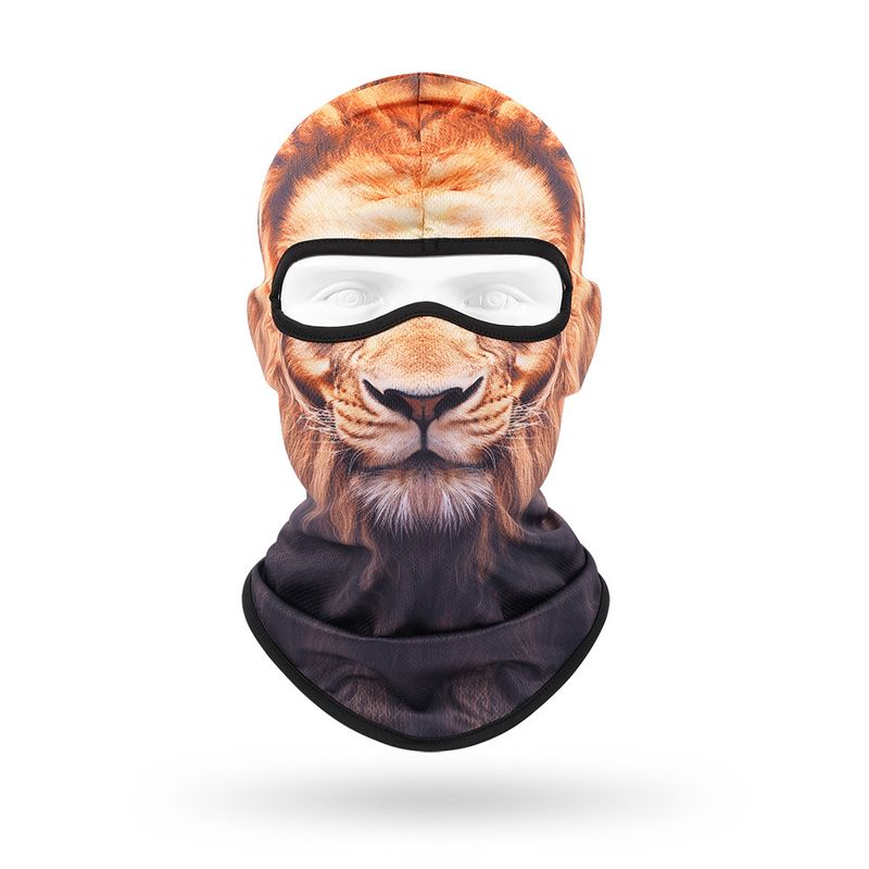 Sweat-Absorbing Quick-Dry Breathable Face Mask Unisex Outdoor Cycling Bicycle Sun Protection Cute Pet Hood Animal Neck_voghion.com