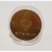 Ethernet bitcoin bitcoin Moneta virtuale Medaglione commemorativo Moneta placcata in oro placcato argento Artigianato in metallo Ethernet_voghion.com