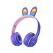 New P47R Luminous Bluetooth Headworn Rabbit Ear Mobile Wireless Games Student and Children's Earphones_voghion.com