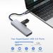 USB C HUB 6 In 1 USB C Adapter Docking Station with 4K HDMI USB3.0 SD/TF 87W PD Thunderbolt 3 for MacBook Pro PC Accessories_voghion.com