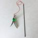Pearl Big Teaser Flying Bird Wand Crazy Feather Cat Toy_voghion.com