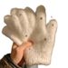 Guanti di peluche a forma di stella per donna, invernali, bianchi, soffici, senza dita, spessi, caldi, per studenti, a cinque dita, antifreddo, da ciclismo_voghion.com