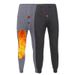 Ropa interior y ropa de dormir Ropa interior térmica Pantalones de algodón con forro polar, cintura alta, protección de rodillas y cintura, capa base de invierno de corte ajustado_voghion.com