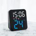 Creative New Temperature Simple LED Electronic Three Sets Of Alarms Entrance Hanging Multi-Scene Practical Clock 8015_voghion.com