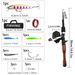 Portable Telescopic Lure Mini Retractable Small Sea Ultra Short Crappie Rod Set Fishing Gear_voghion.com
