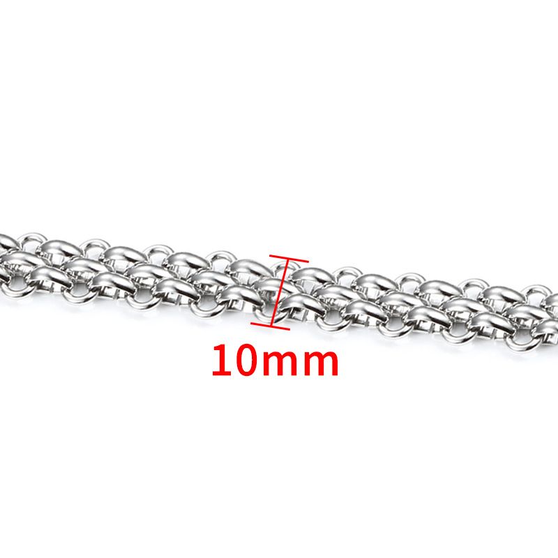 1 Piece 304 Stainless Steel  Diameter 10mm Jewelry Accessories_voghion.com