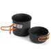 Outdoor Camping 101 Pot Picnic 1-2 Person Portable Cookware Set_voghion.com