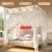 2024 New Model Floor Net For Home Use, Princess Double Layer Gauze Bed Canopy, European Style Bedroom Mosquito Cover,_voghion.com