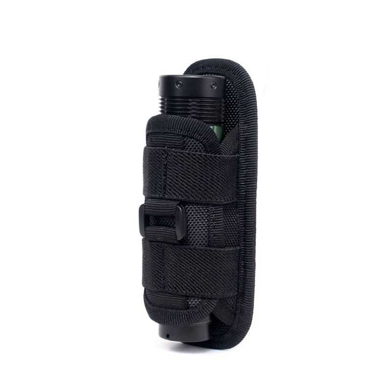 Taktische Sport-Taschenlampenabdeckung, multifunktionale, um 360 Grad drehbare Universal-Taschenlampen-Taillenabdeckung, Hängetasche für Outdoor-Werkzeuge_voghion.com
