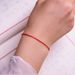 Woven Red String Protective Bracelet Hand Rope Men Women Anklet For Students And Couples Simple Creative Gift_voghion.com