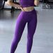 European And American High-waisted Abdominal Training Fitness Pants Women's Peach Hip-lifting Yoga Pants Tight-fitting Quick-drying Sweatpants_voghion.com