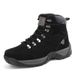 Outdoor High-Top-Stiefel Herren Anti-Rutsch Flache Bequeme Stiefeletten Herren Atmungsaktiv Verschleißfest Lässige Schnür-Wanderschuhe Herren_voghion.com