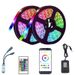 12V RGB-LED-Lichtstreifen mit WiFi-Sprachsteuerung, 5050/2835 selbstklebende flexible Lichtstreifen für die Umgebungsbeleuchtung in Innenräumen, Smart Home-kompatibel_voghion.com