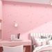 Pincess Pink Sta Kinderzimmer Selbstklebende Home Decoation Gebäude Mateials Bedoom Backgound Wand PVC_voghion.com