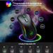 Digitex Digitex J300RGB Macro Programmazione Gaming 7 Pulsanti Luce Spenta Supporto Vari Giochi Mouse Cablato Transfrontaliero Disponibile_voghion.com