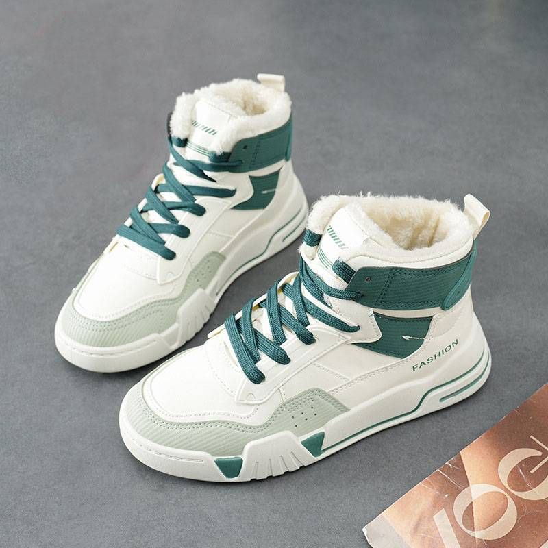 Little white high top cotton Korean version all match sneakers sports casual women's shoes plus veet_voghion.com