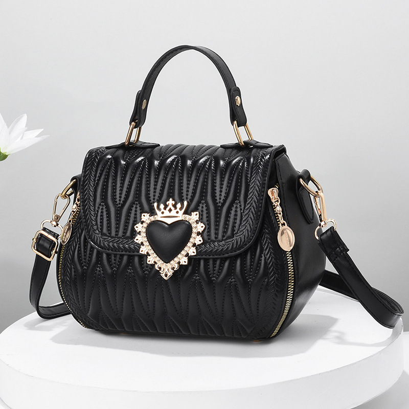 Women's Trendy Shoulder Bag Soft Leather Small Bag Versatile Texture Women's Crossbody Bag Lightweight Women's Bag_voghion.com