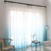 Pure Color Full Dolly Gradient Printing Window Screen Curtain Cloth Linen Curtain Rod Bag Buttonhole_voghion.com