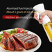 Glas-Sprühflasche für Zuhause und im Freien BBQ Olive 230ml Speiseöl-Sprühgerät_voghion.com
