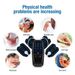 PASTSKY 9 Modes Therapy TENS Massager EMS Muscle Stimulator Acupuncture Rechargable Dual Output Electric Pulse Low_voghion.com