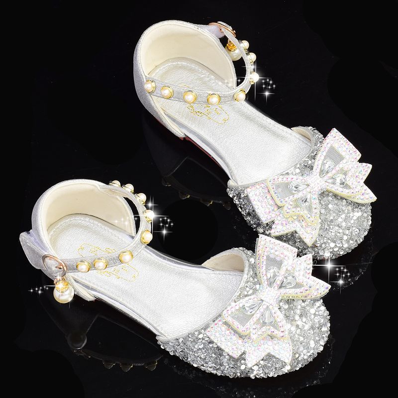 Spring style summer style baotou baby sandals foreign style girls' glass shoes soft soled leather shoes_voghion.com