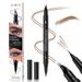 AMG Dual-Head Eyeliner & Fork Brow Pencil - Wasserfester, schweißfester, wischfester, definierter Augenbrauenstift_voghion.com