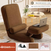 Multifunctional Lazy Sofa Tatami Ergonomic Folding Bedroom Balcony Style Backrest Chair_voghion.com