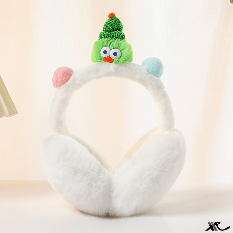Lelijke en schattige poppen pluche oorkap Koudebestendige oorbeschermingstas Winter Wacky Ear Warme schattige oorkap Warme oorkap Vrouwelijke oorkap_voghion.com
