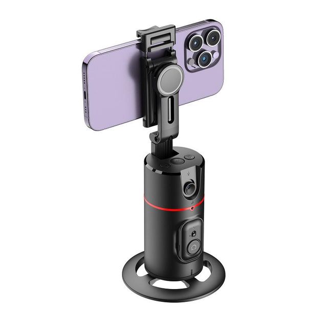 Follow-up PTZ P02 Intelligent 360 ° Hot-selling Face Follow Stabilizer Live Stream Bracket Panoramic Anti-shake_voghion.com