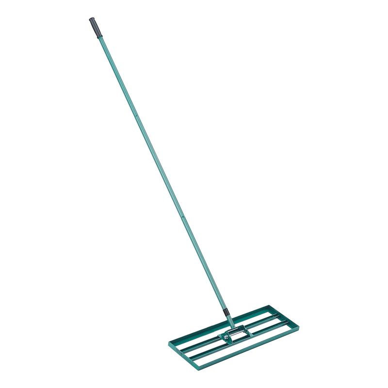 VEVOR Lawn Leveling Rake, 30"x10" Level Lawn Tool, Heavy-duty Lawn Leveler With 78" Steel Extended Handle, Yard Leveling Rake Suit For Garden, Golf Lawn, Farm_voghion.com