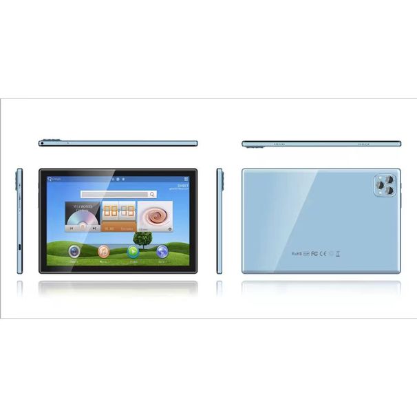 10,1-calowy tablet z Androidem, 4G LTE i dwiema kartami SIM – ekran HD IPS, pamięć 128 GB, ośmiordzeniowy procesor, tryb nauki dla dzieci, bateria 6000 mAh_voghion.com