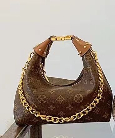 Borsa a tracolla da viaggio a spalla singola di alta qualità, alla moda, con catena, stile vintage floreale alla moda, 2024_voghion.com