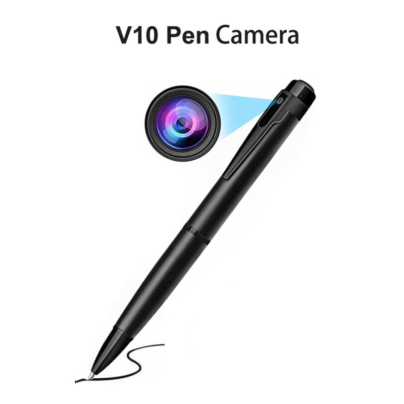 HD 1080P Portable Pocket Pen Camera Take Photo Digital Video Recorder Business Wearable Body Mini Camcorders One Button Click_voghion.com