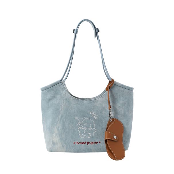Nanfeng Chio2nd Bread Dog Dai Lan Nowa Torba Dream Tote dla kobiet o dużej pojemności, torba na ramię do pracy_voghion.com
