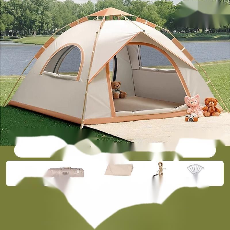 Tente de camping d'extérieur ultra-légère, pratique, pliable, épaisse, résistante au soleil et au vent, sans installation, ouverture rapide_voghion.com