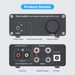 Fosi Audio V1.0 2 Channel Stereo Audio Power Amplifier TPA3116D2 Class D Mini HiFi Digital Sound Amp for Home Speakers 50W x2_voghion.com