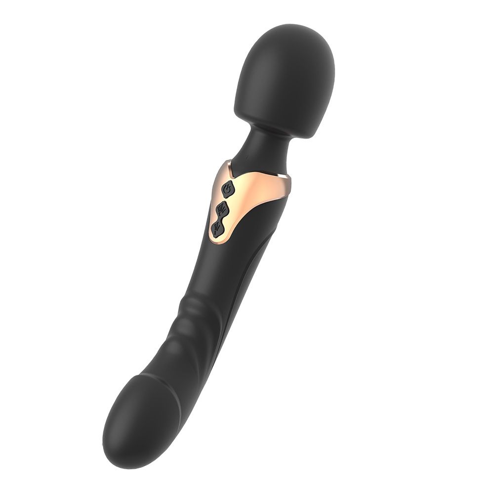 Dildos Vibrator Dual Motor Silicone Av Magic Wand G-spot Sex Toy Powerful Massager For Women Clitoris Stimulator For Adults 18+_voghion.com