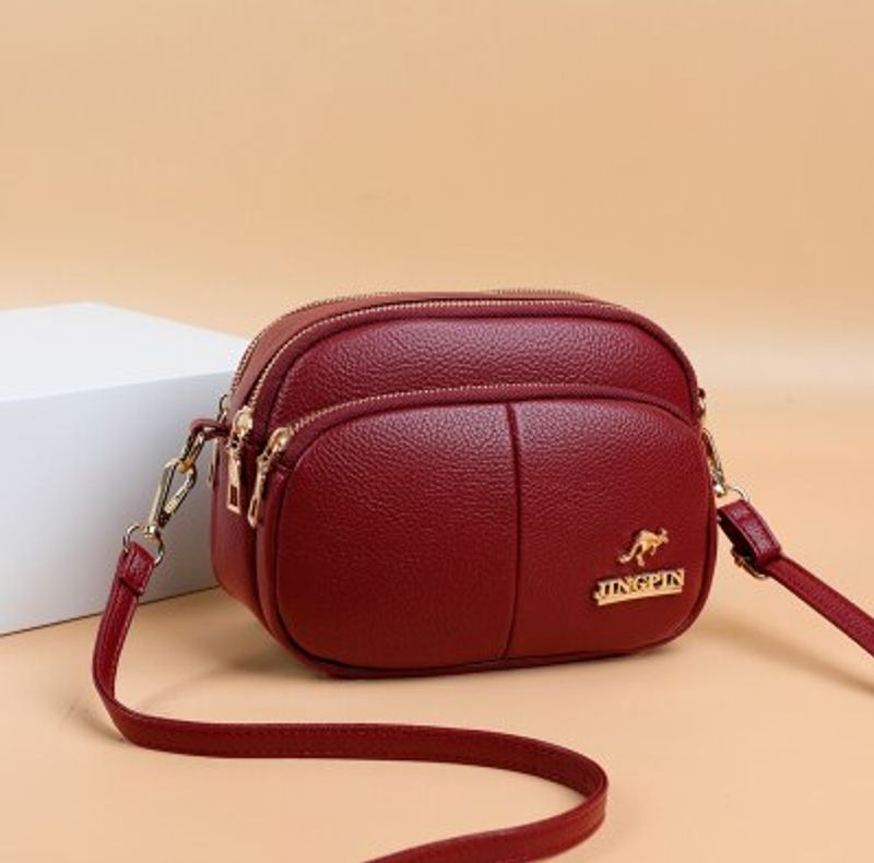 Dames PU-leren schoudertas voor telefoon, handtas, damestas_voghion.com