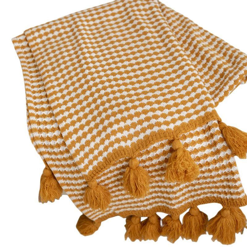 Tweekleurige geruite bank- en kantoordeken 2025 nieuw binnen_voghion.com