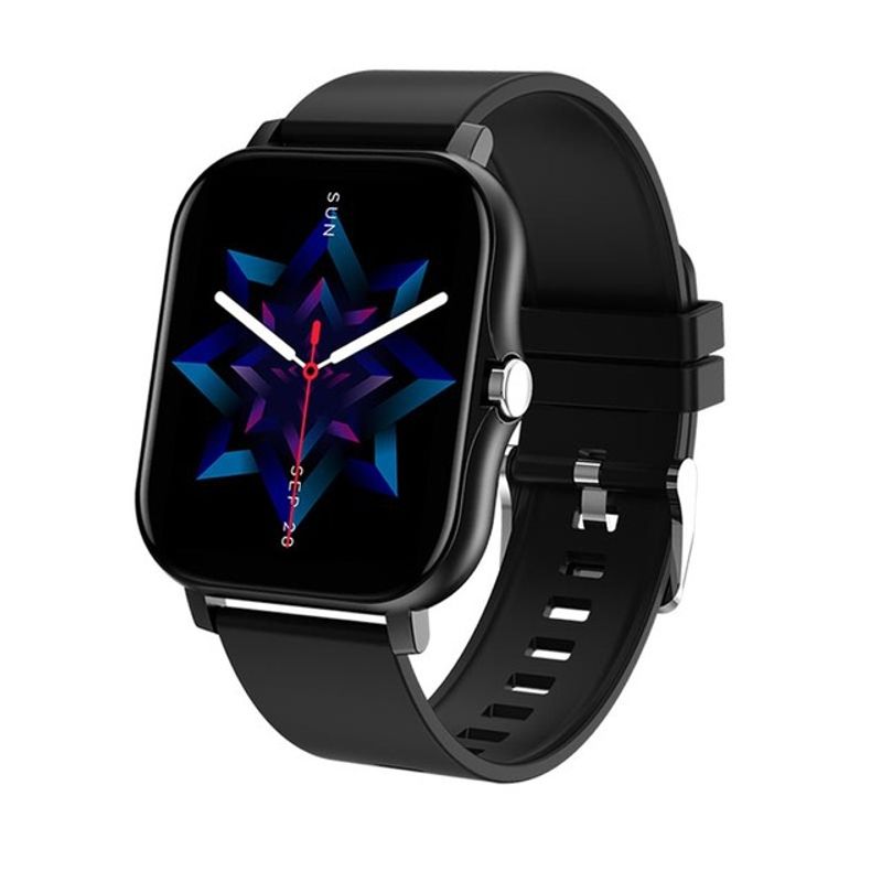 Smart Watch With Bluetooth Calling, AMOLED Display, Heart Rate & Sleep Monitoring, Waterproof Fitness Tracker For Men & Women (Strap Options)​_voghion.com