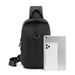 Men's Chest Crossbody Bag Fashion Casual Trend Korean Style Single Shoulder Small Unisex Waterproof Backpack_voghion.com