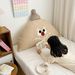 Shearling-Lined Large Backrest Headboard Pillow Semi-Circular Soft Child Safety Bumper Pad_voghion.com