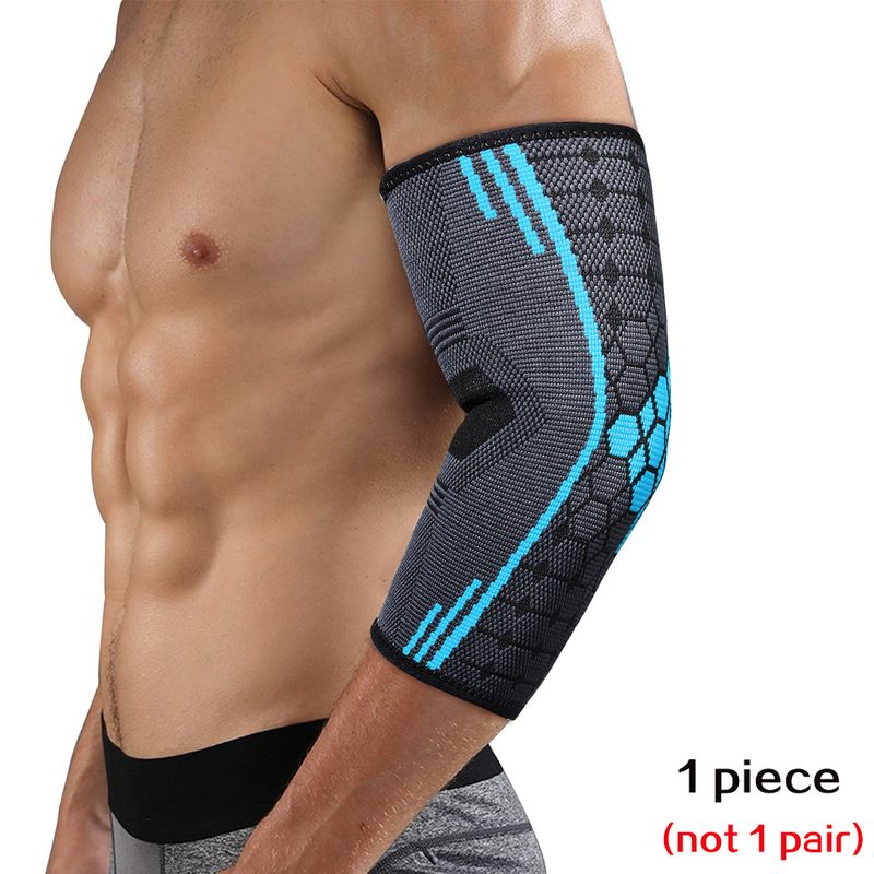 Elbow Compression Brace PCS 1 Support for Weightlifting Compression Support Reduce Tennis Elbow, Sport Golfers             ,_voghion.com