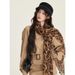 Leopard Print Women's Scarf, Thin Print, Spice Girls Scarf, Atmosphere Shawl_voghion.com