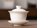 White Jade Porcelain Gaiwan Single Kung Fu Bowl With Lid Three Talents Large Cup Dehua Ceramic Household Tea Set_voghion.com