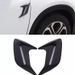 Hot-Selling Shark Gills Intake Decoration Engine Hood Simulation Air Vent Black_voghion.com