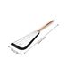 Durable Slotted Flexible Stainless With Silicone Top Soft Edge Fish Shovel Drain Shovel Cheese Shovel_voghion.com