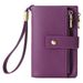 New Ultra-fiber Leather Short Women's Wallet Zipper Clutch Anti-theft Card Bag Coin Purse_voghion.com