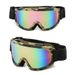 Apsauginiai slidinėjimo akiniai nuo rūko, motociklo akiniai, žieminiai snieglenčių slidinėjimo akiniai, lauko sportiniai vėjui atsparūs slidinėjimo kaukės visureigių akiniai_voghion.com